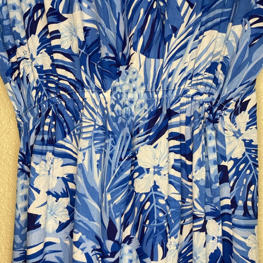 America and Beyond Blue and White Maxi Dress NWT Size M - Picture 9 of 11